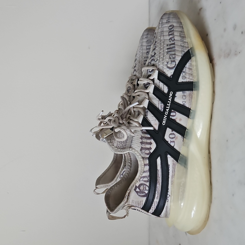 JOHN GALLIANO: Signature Logo Gazette Sneakers